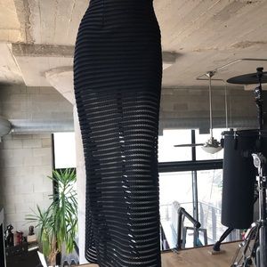 Maje Maxi Mesh Skirt “Jeunesse”